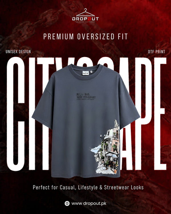 DROPØUT Urban Itinerary Oversized T-Shirt